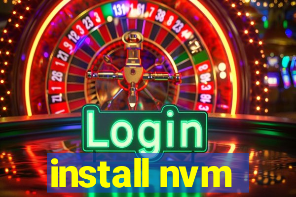 install nvm